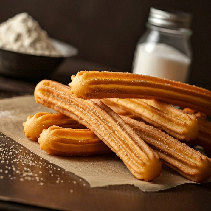 Découvrez l&rsquo;ingrédient mystère qui transforme ces churros d&rsquo;automne en délices moelleux pour un goûter sensationnel